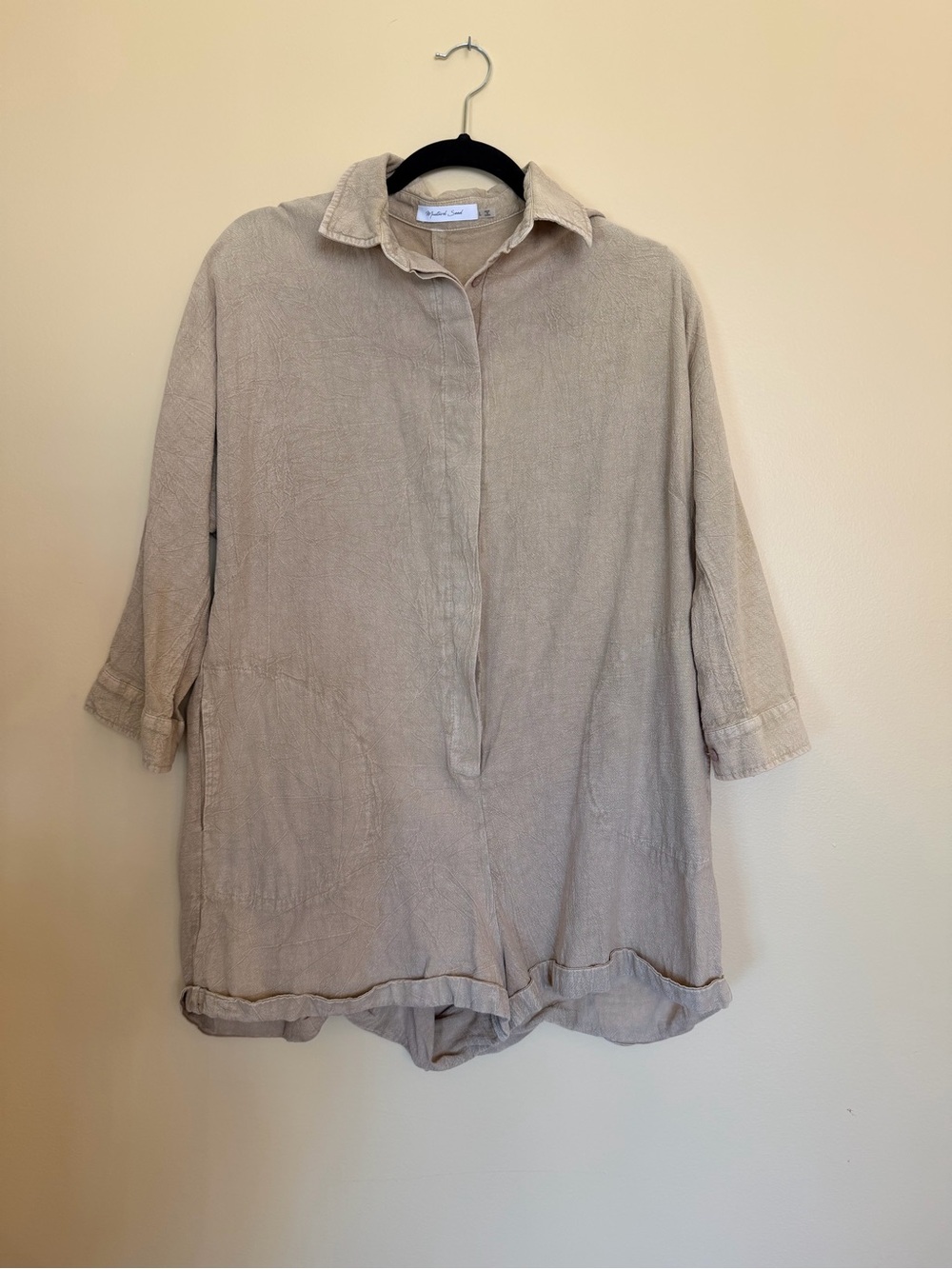 Mustard Seed 100% cotton romper
